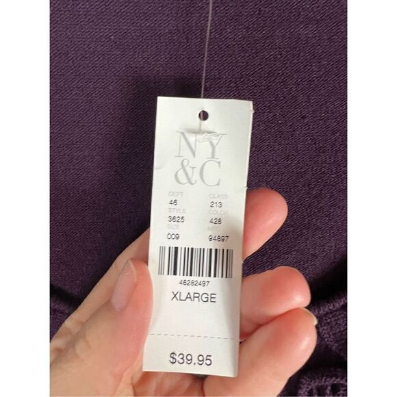 NWT New York & Company Womens Sweater Size XL - Picture 2 of 4